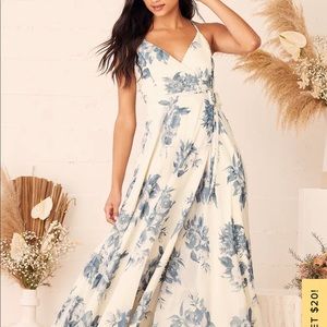 Floral Bridesmaid Dress